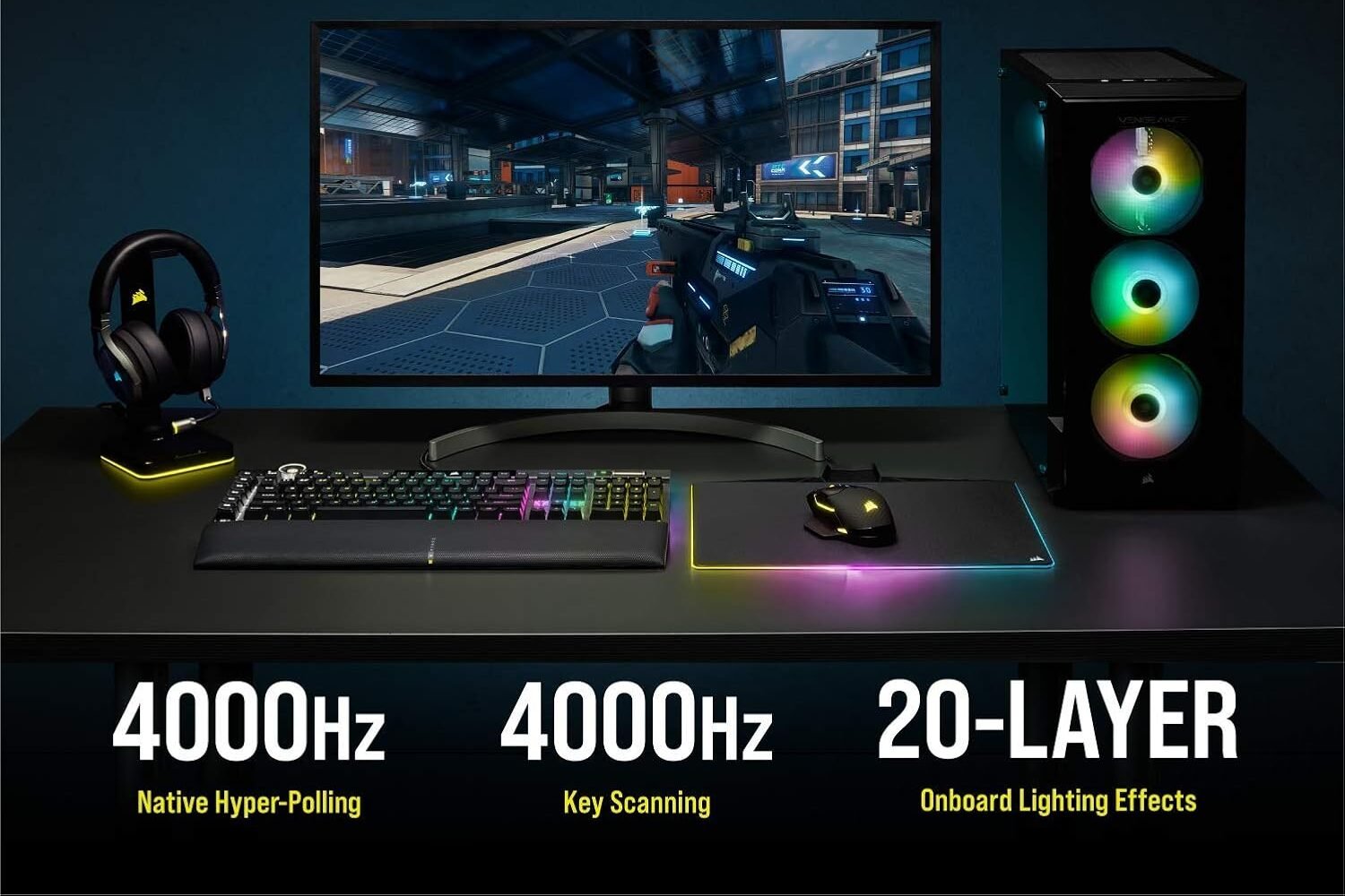 The Best Corsair K100 RGB Mechanical Gaming Keyboard