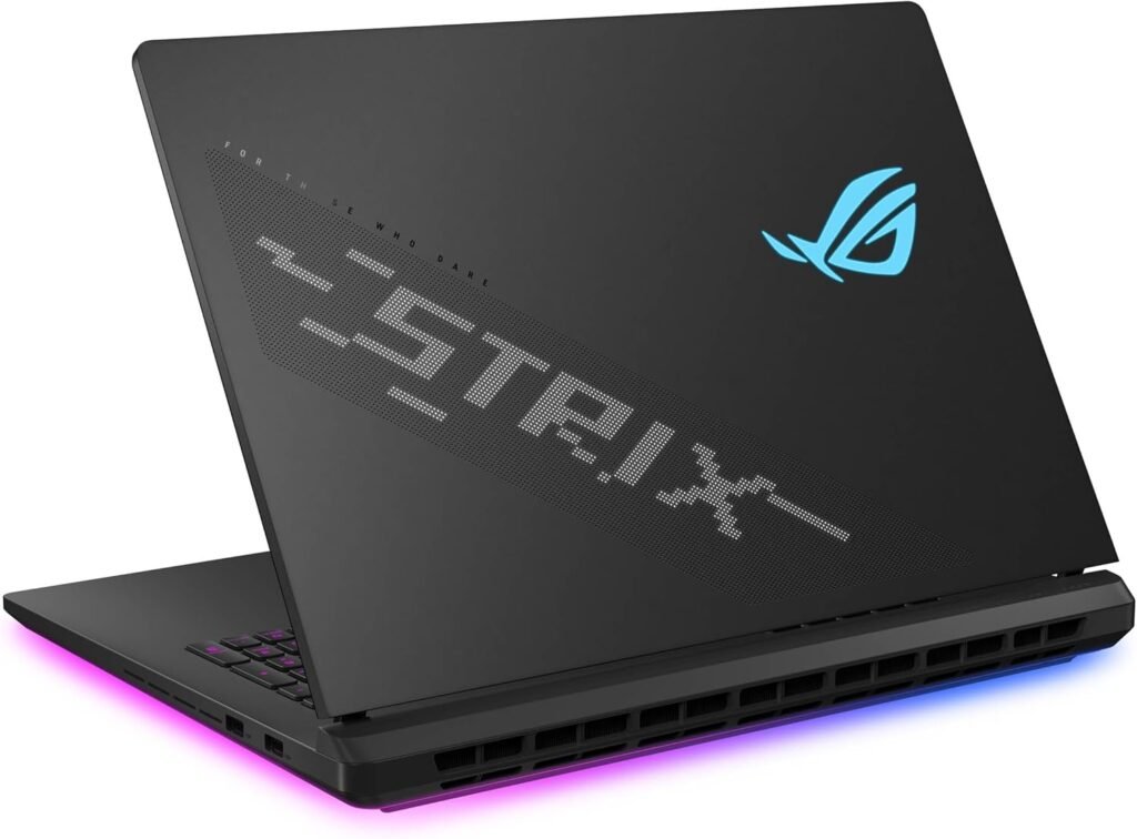 ASUS ROG Strix Scar 18 (2025) Gaming Laptop, 18” ROG Nebula HDR 16:10 2.5K 240Hz/3ms, NVIDIA GeForce RTX 5070 Ti, Intel Core Ultra 9 275HX, 32GB DDR5, 1TB PCIe SSD, Wi-Fi 7, Win 11 Pro, G835LR-XS96
