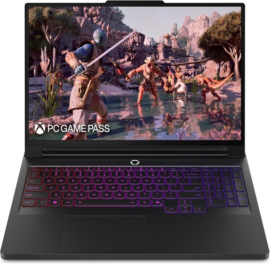 Lenovo Legion Pro 7i – AI-Powered Gaming Laptop – Intel® Core Ultra 7 255HX – 16" WQXGA PureSight OLED Display – 240Hz – NVIDIA® GeForce RTX™ 5070 Ti –...
