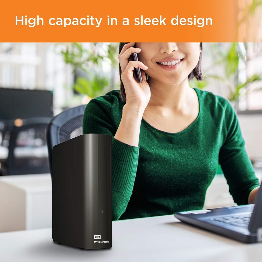 Western Digital 8TB Elements Desktop External Hard Drive
