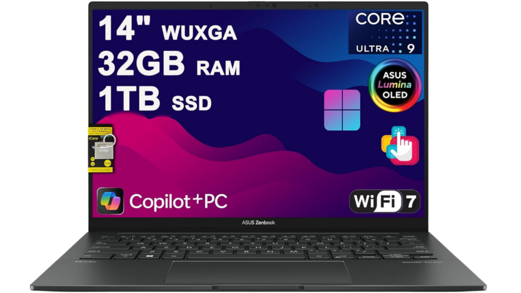 4. ASUS ZenBook 14: High-End Screens at a Great Price