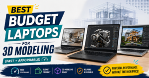 Best Budget Laptops for 3D Modeling in 2026 (Fast + Affordable)