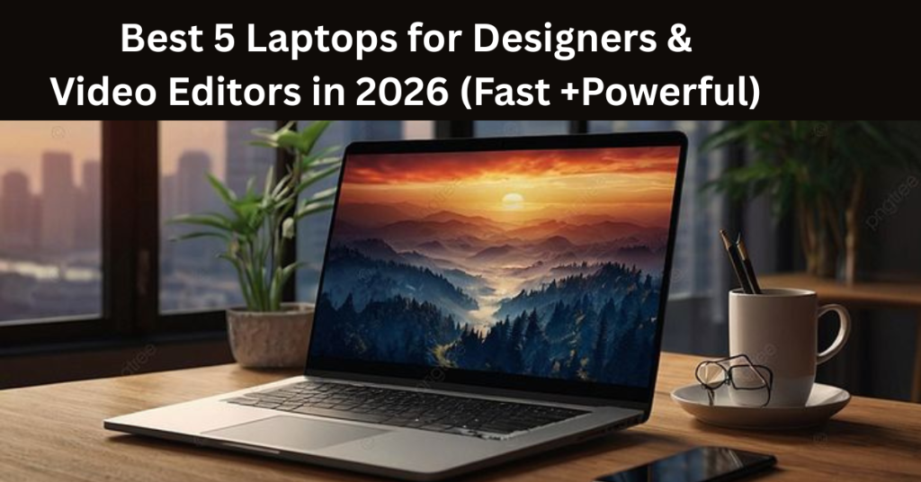 Best 5 Laptops for Designers & Video Editors in 2026 (Fast + Powerful)