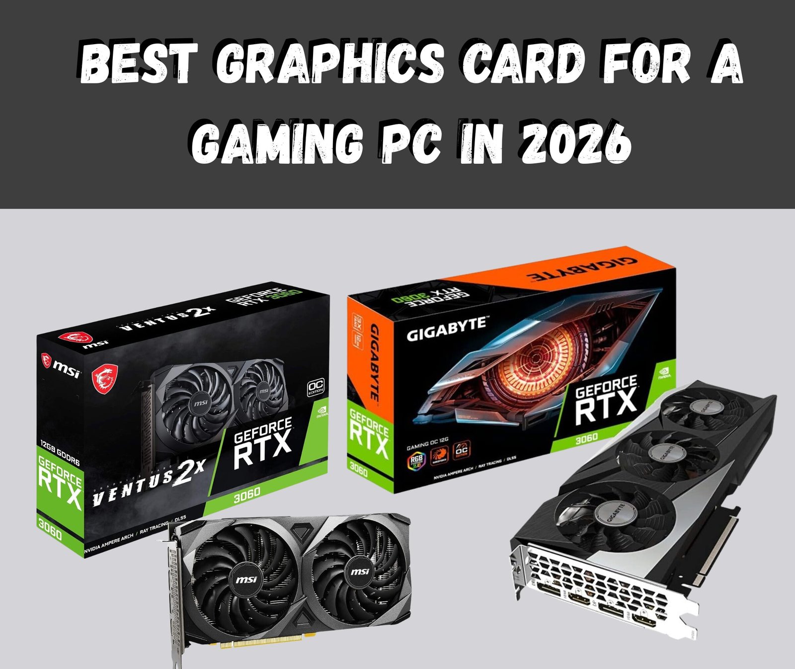 Best graphics card for a gaming PC in 2026
