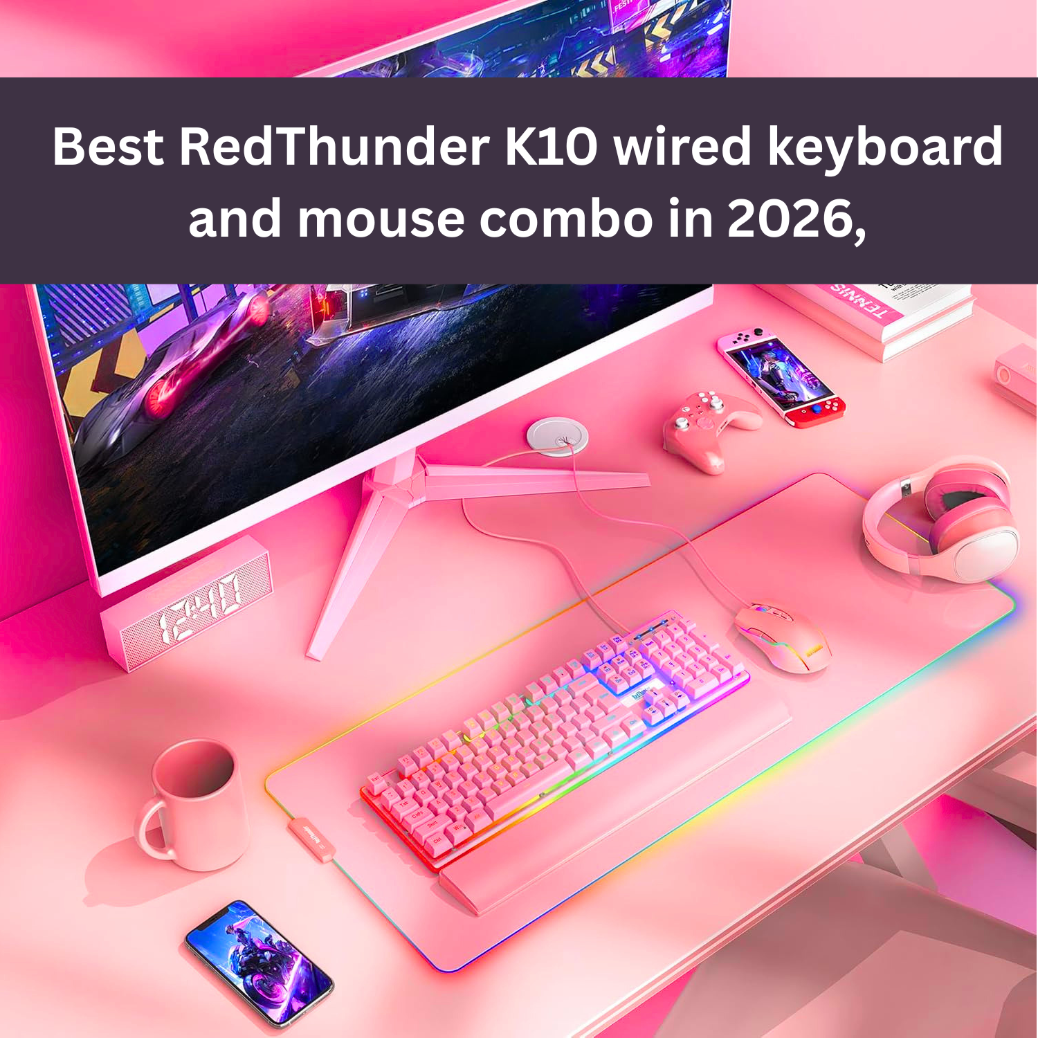 Best RedThunder K10 Wired keyboard and mouse combo in 2026