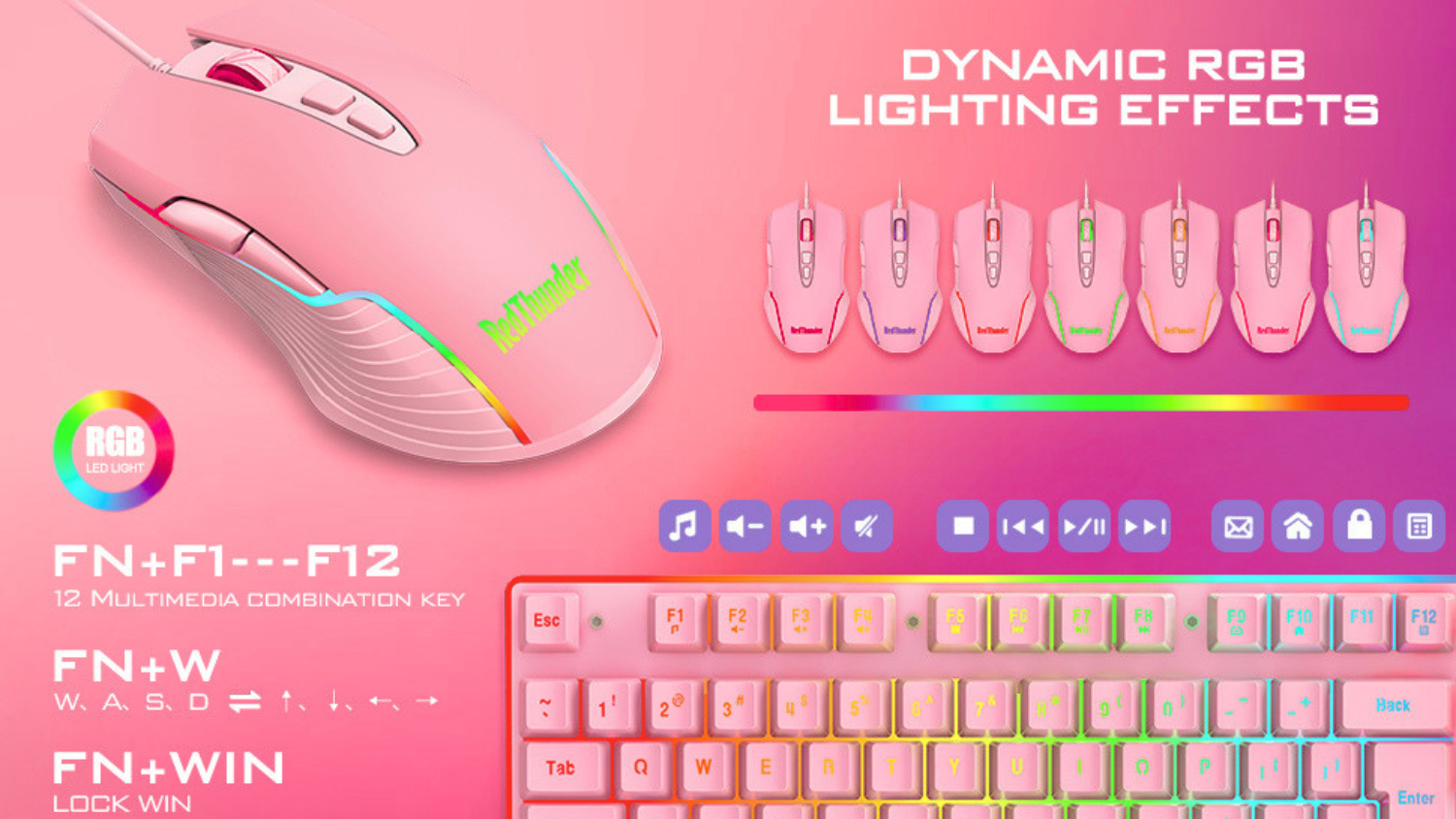 Best RedThunder K10 Wired keyboard and mouse combo in 2026