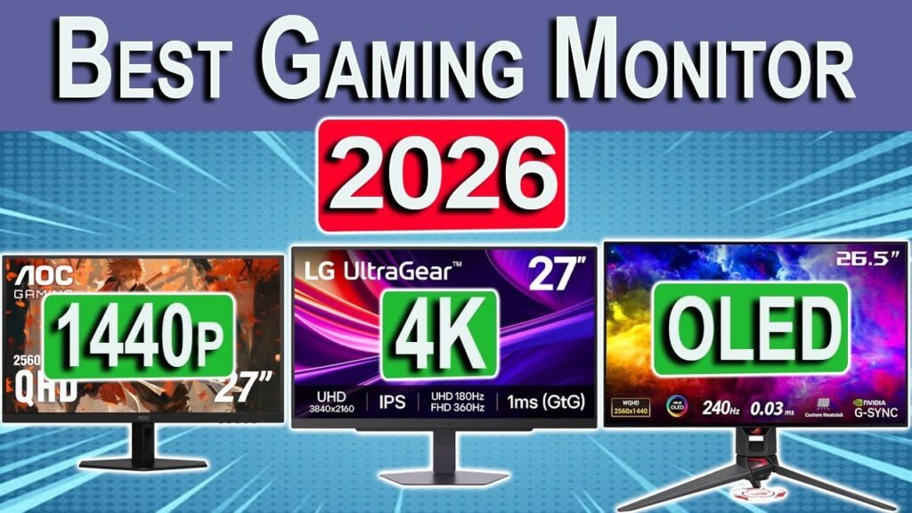 Best Gaming Monitor 2026: Your Ultimate Buying Guide