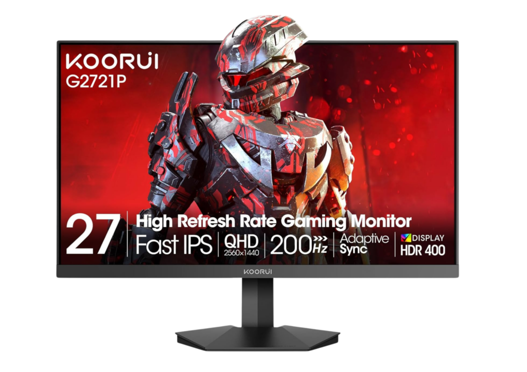 Best Monitor for Game Lovers ''KOORUI 27 Inch 1440p Gaming Monitor (G2722P) Review – 200Hz Fast IPS Performance