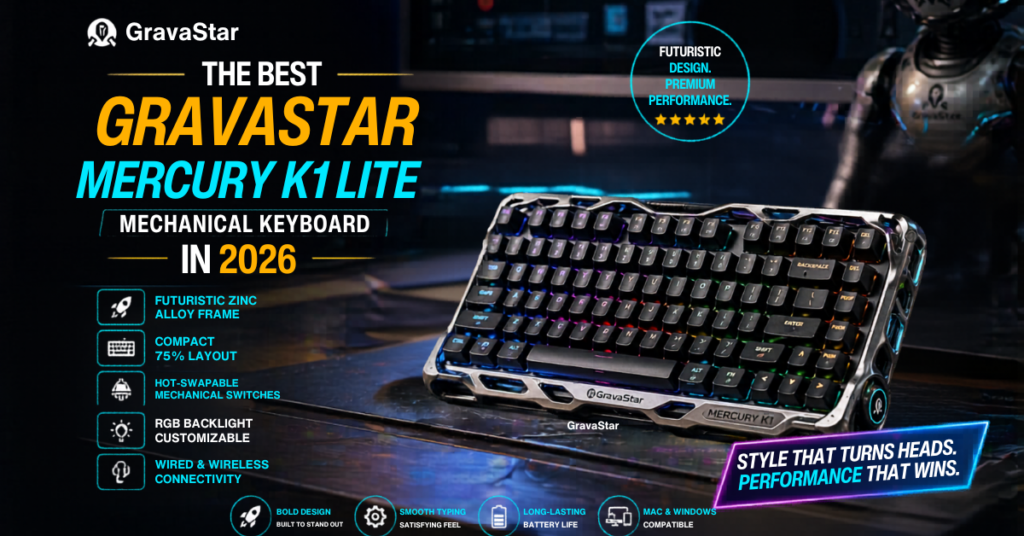 The Best Gravastar mercury k1 lite mechanical   keyboard in 2026