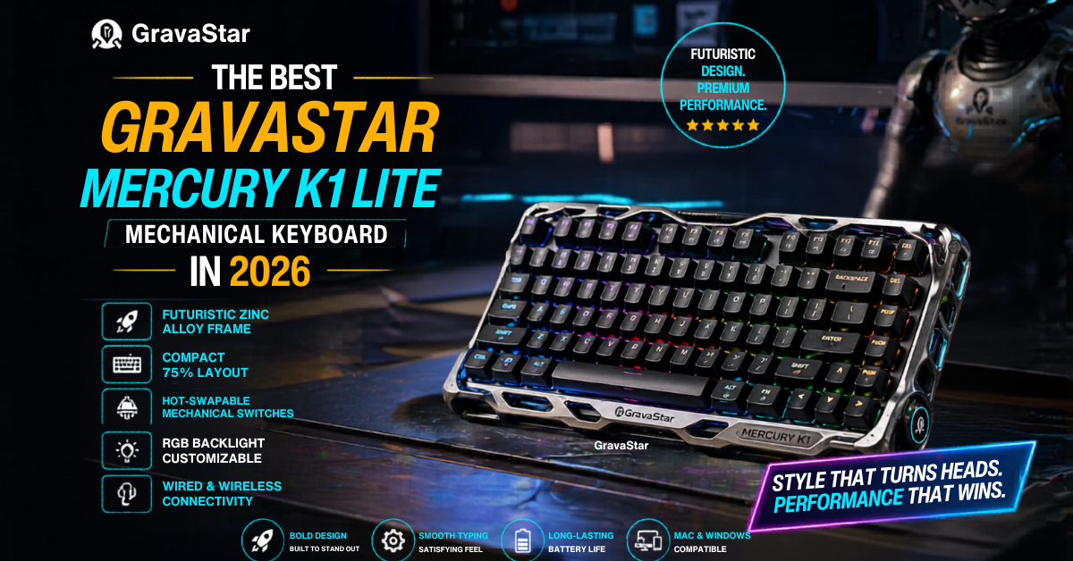 The Best Gravastar mercury k1 lite mechanical keyboard in 2026