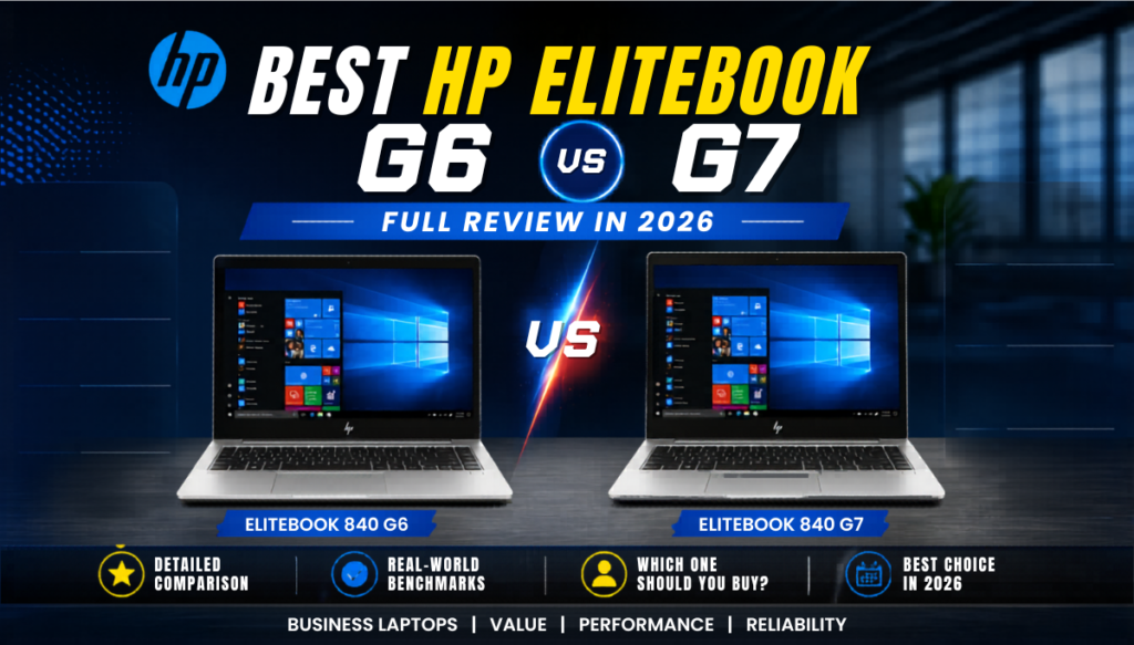 Best HP EliteBook G6 vs G7 – Full Review in 2026