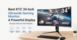 Best KTC 34 Inch Ultrawide Gaming Monitor. A Powerful Display
