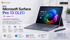 Best Microsoft Surface Pro 13 OLED Copilot+ PC – A powerful AI