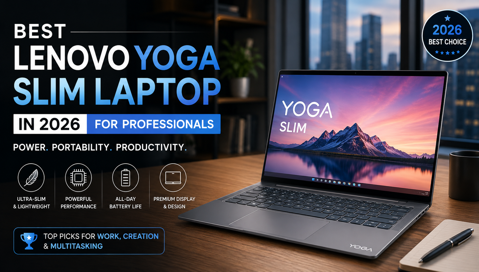 Best Lenovo Yoga Slim Laptop in 2026 for professionals