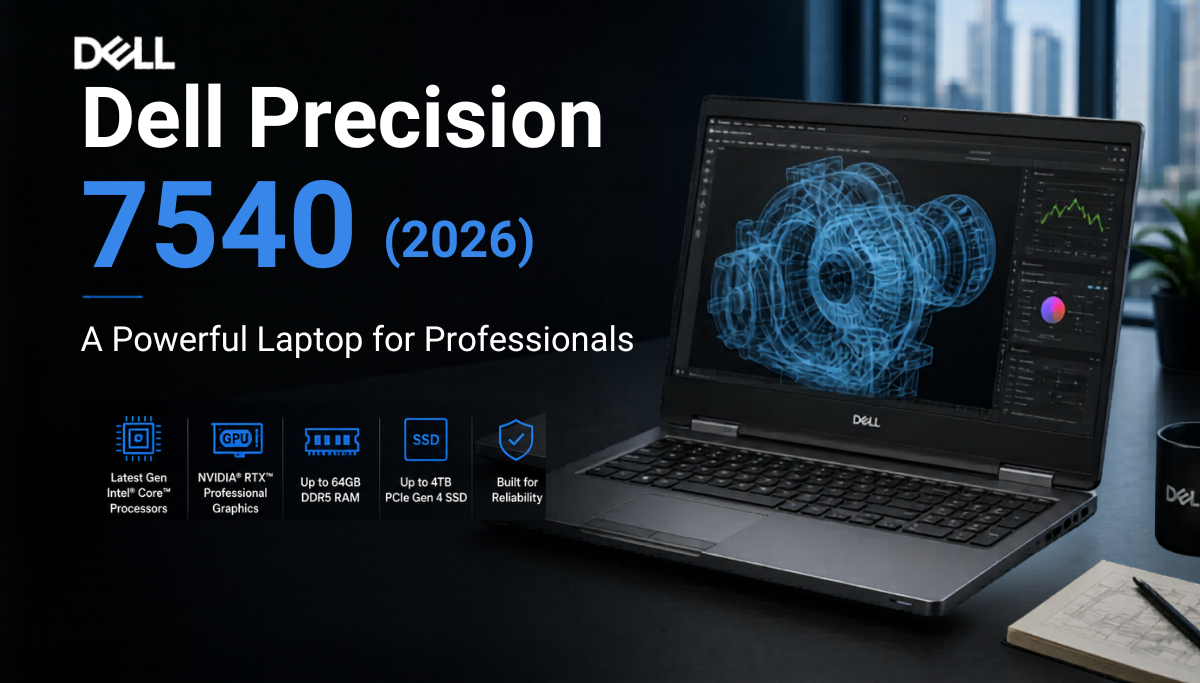 Dell Precision 7540 i7 9th gen– A Powerful Laptop for Professionals