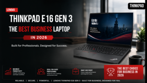 Lenovo ThinkPad E16 Gen 3 laptop is the best for Business in 2026