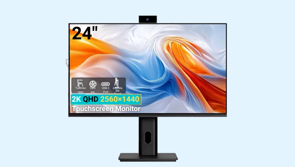 24-Inch Touchscreen Monitor with Webcam in 2026