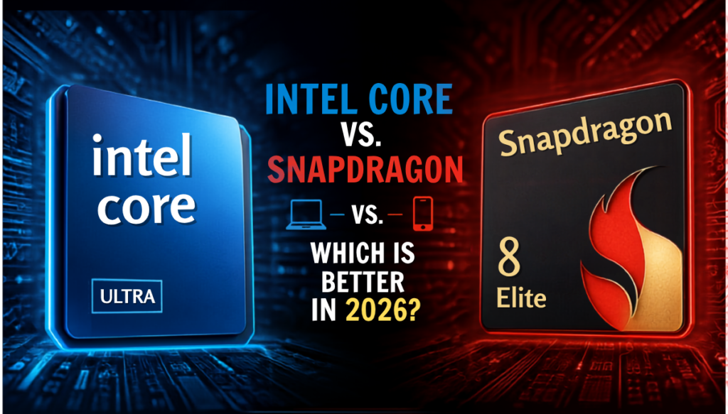 Intel Core vs. Snapdragon Which is better in 2026 